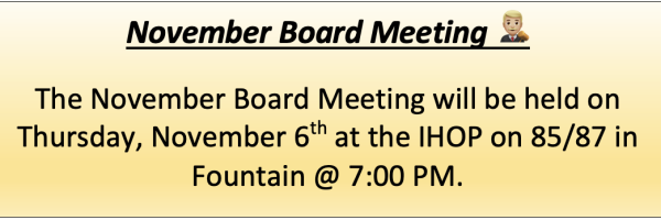 November Board Meeting